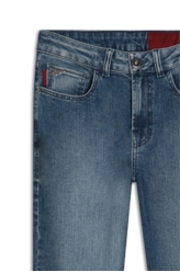 Calça Classic Denim Elastic Slim Médio C/ Matiz