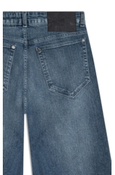 Calça Classic Denim Elastic Wide Leg 2096-Lav.Medio C/ Used