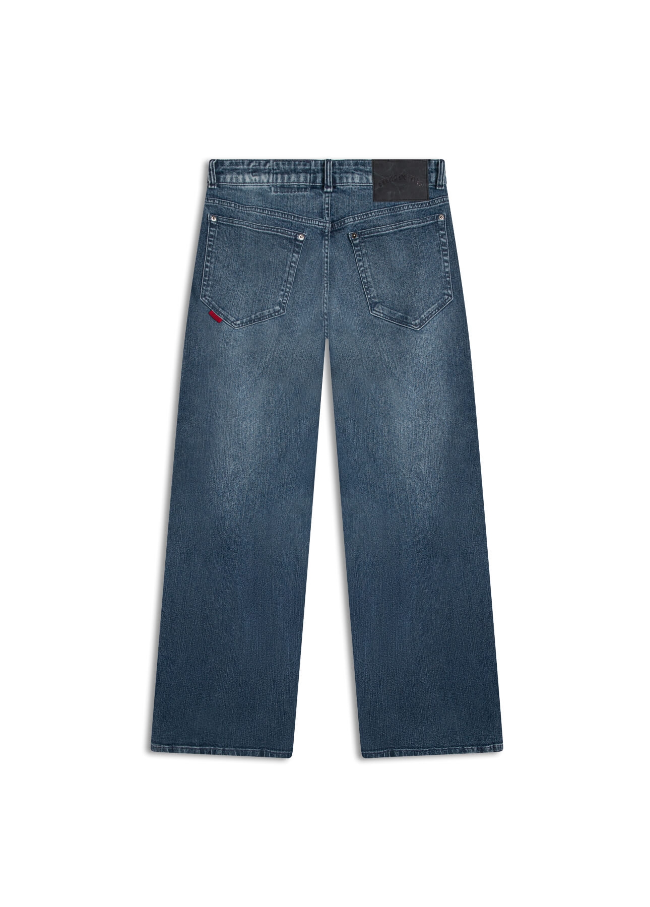 Calça Classic Denim Elastic Wide Leg 2096-Lav.Medio C/ Used