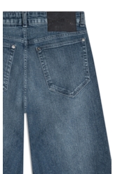 Calça Classic Denim Elastic Wide Leg 2096-Lav.Medio C/ Used