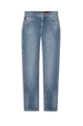 Calça Classic Denim Slim Lav.Caro C/ Resp.+ Rebolo