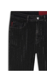Calça Classic Intense Black Slim 2030-Lav.Black C/ Luva