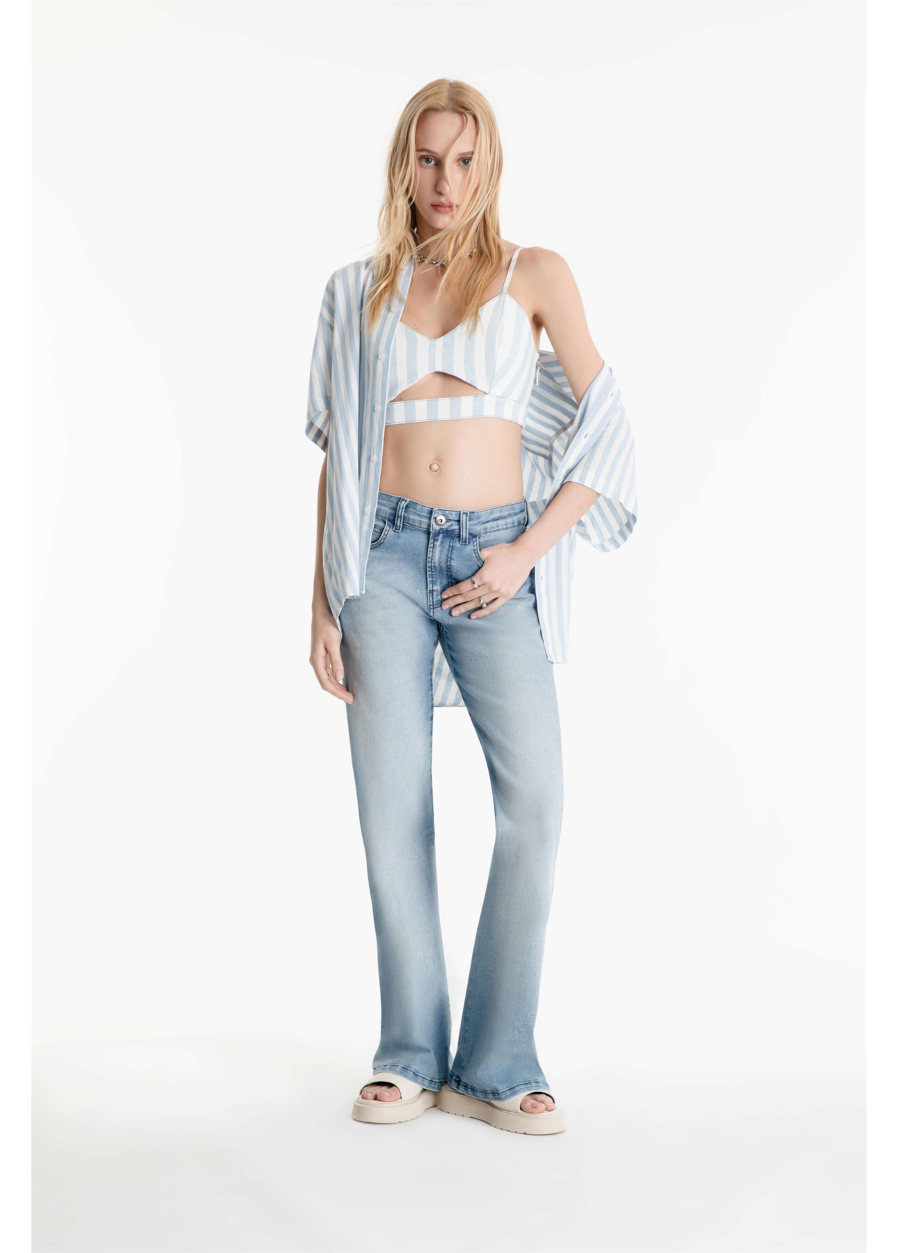 Calça Classic Intense Blue 1796-Lav.Medio C/Sky