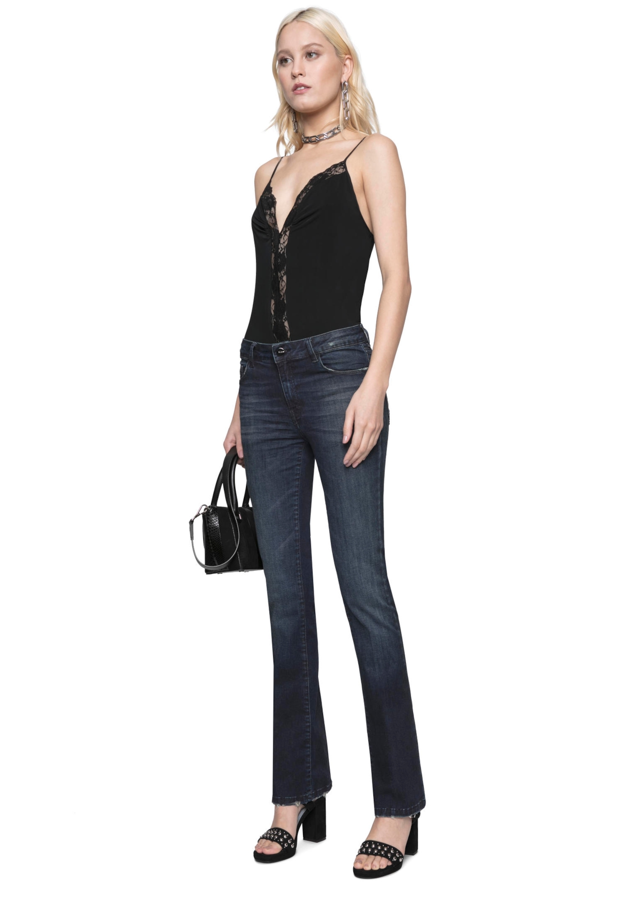 Calça Classic New Flare Satin                                         