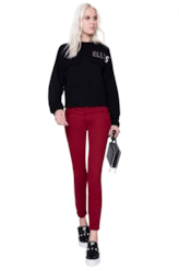 Calça Classic Skinny Light Dark Wine
