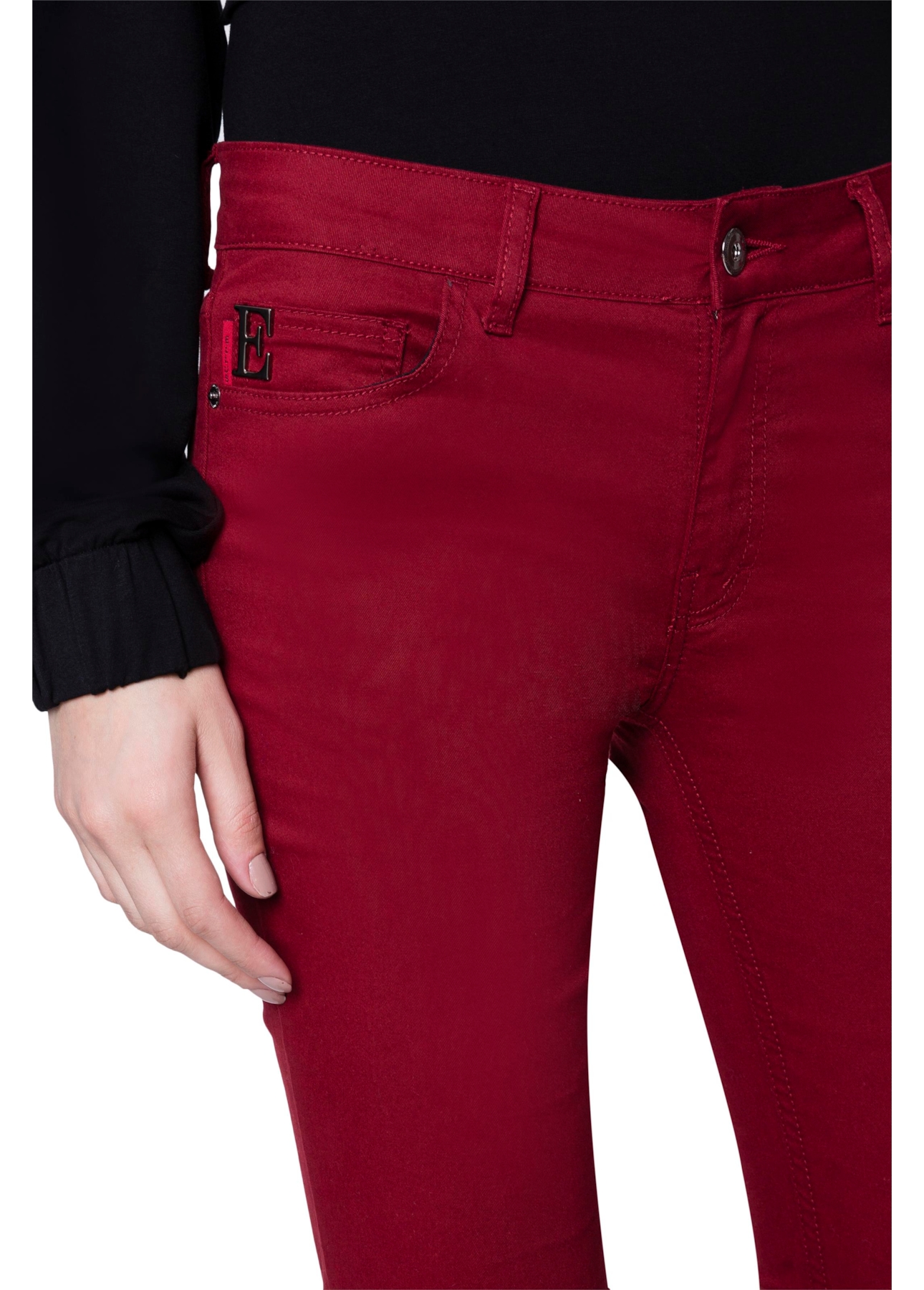 Calça Classic Skinny Light Dark Wine
