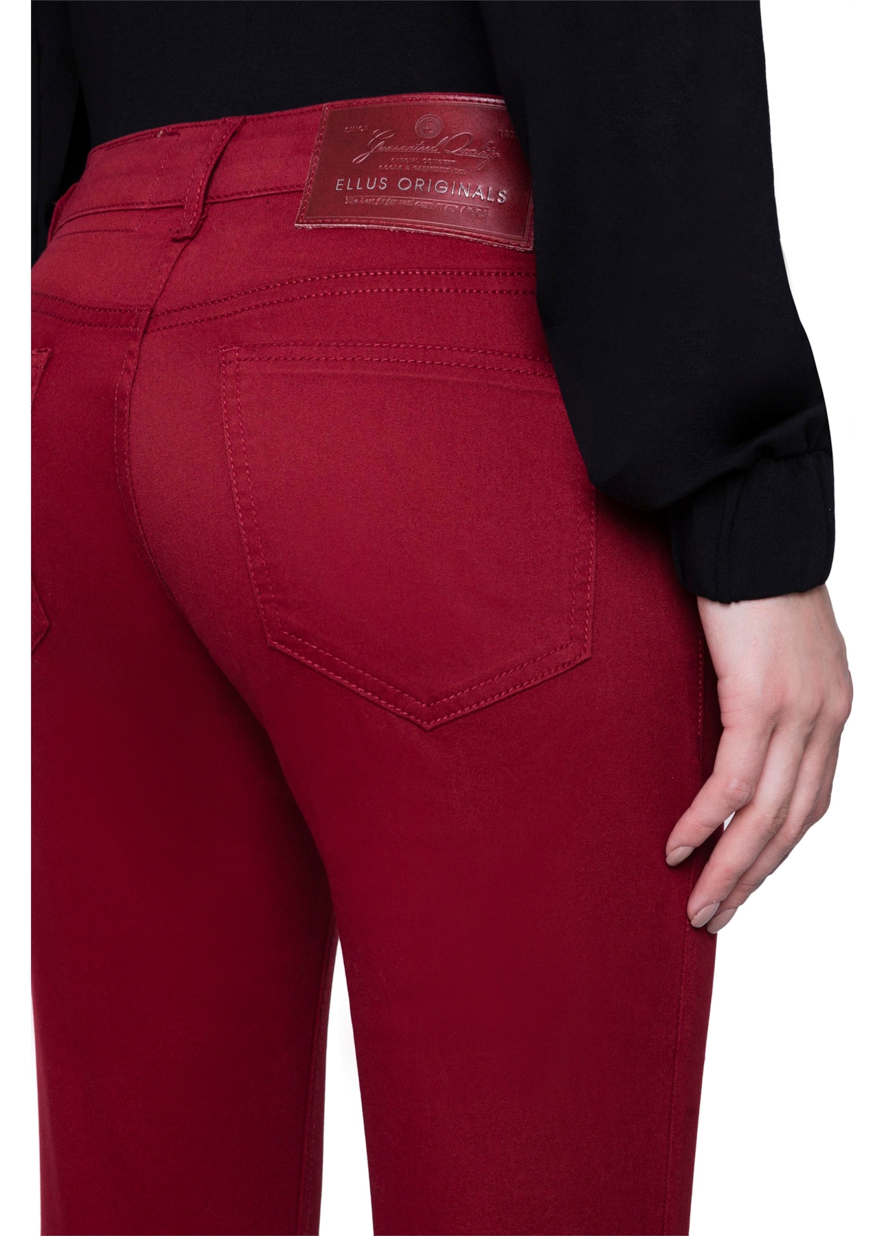 Calça Classic Skinny Light Dark Wine