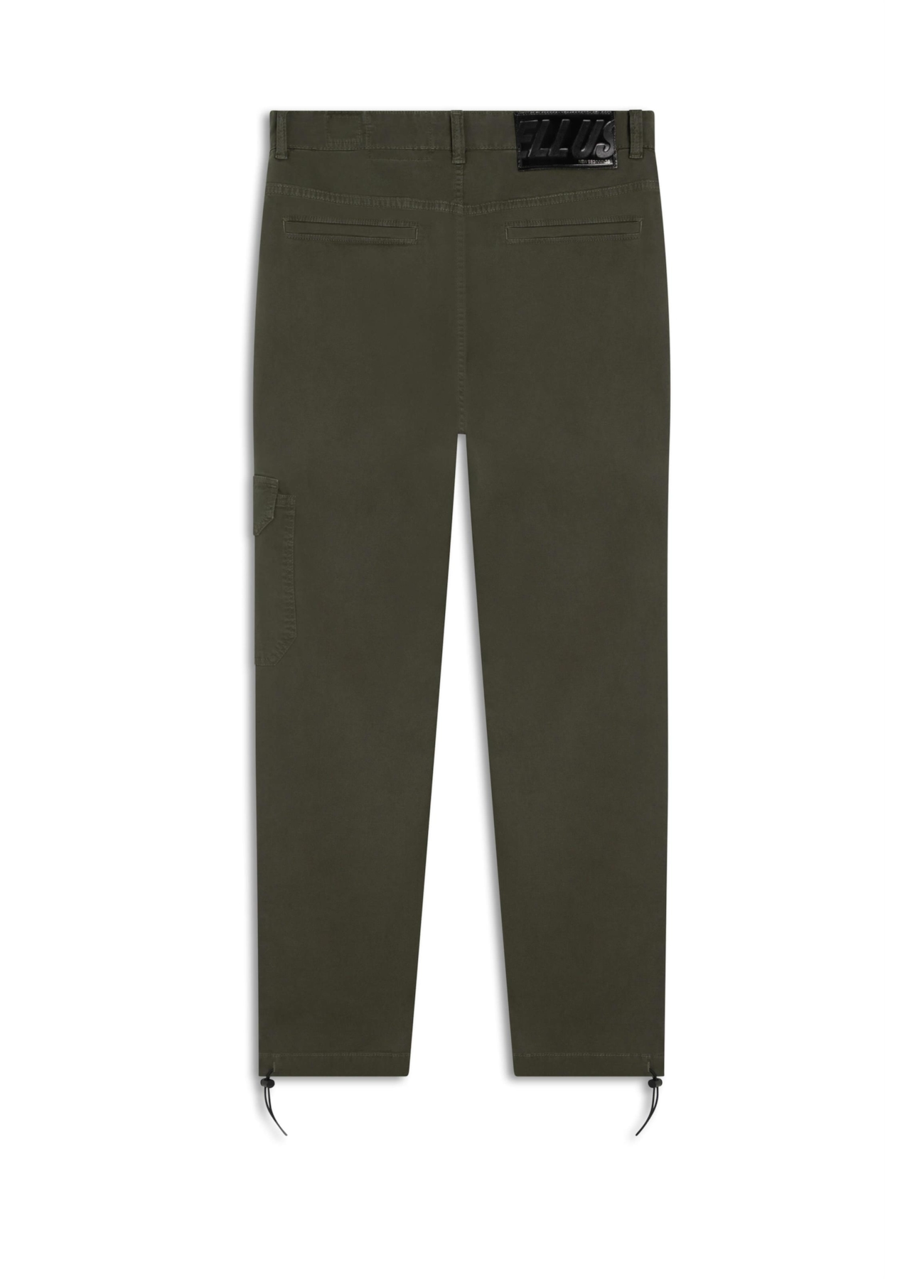 Calça Color Canvas Baggy Cargo Verde Oliva