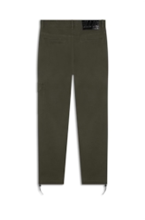 Calça Color Canvas Baggy Cargo Verde Oliva
