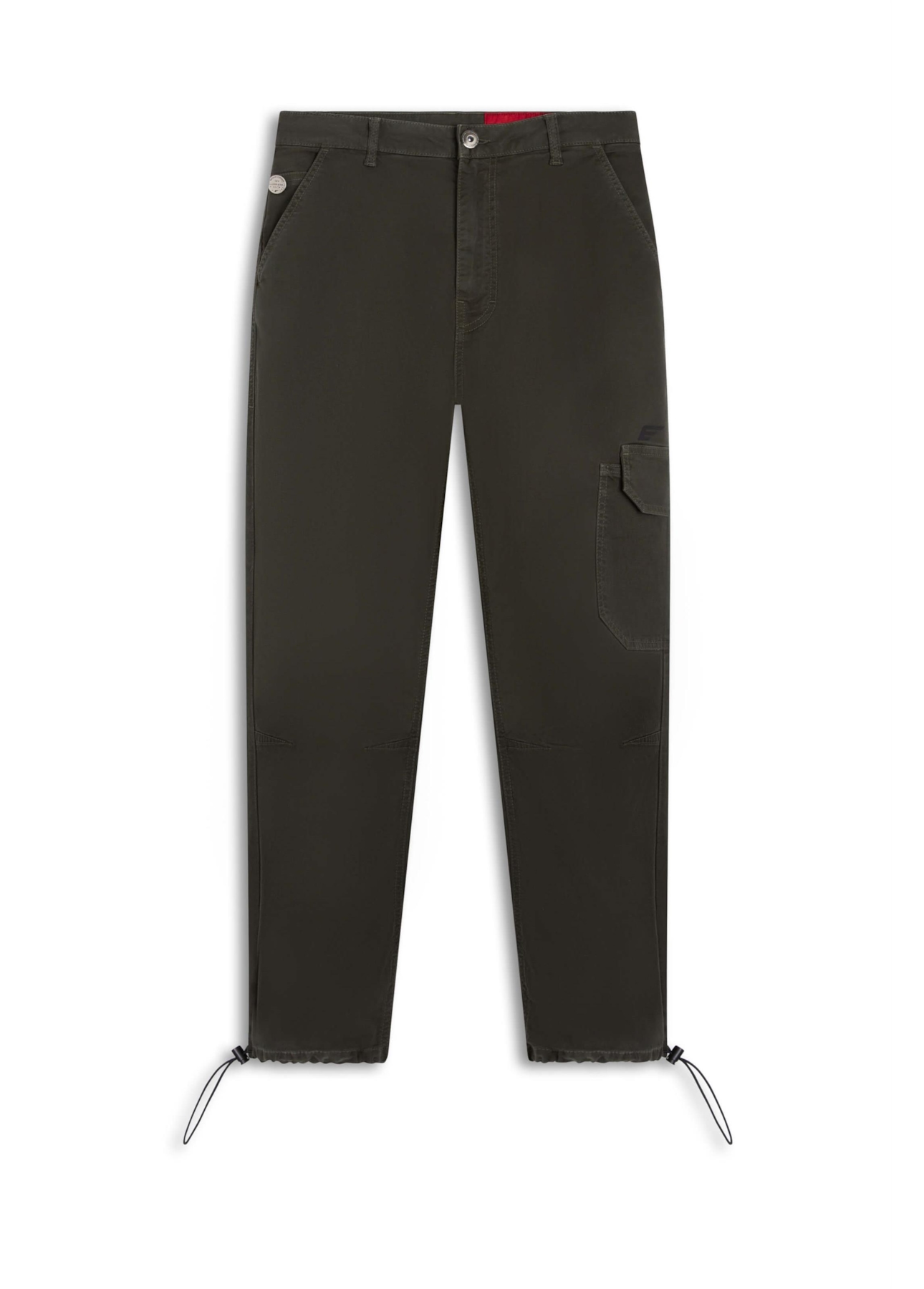 Calça Color Canvas  Cargo Verde Militar