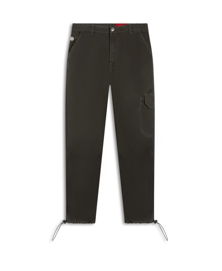 Calça Color Canvas  Cargo Verde Militar
