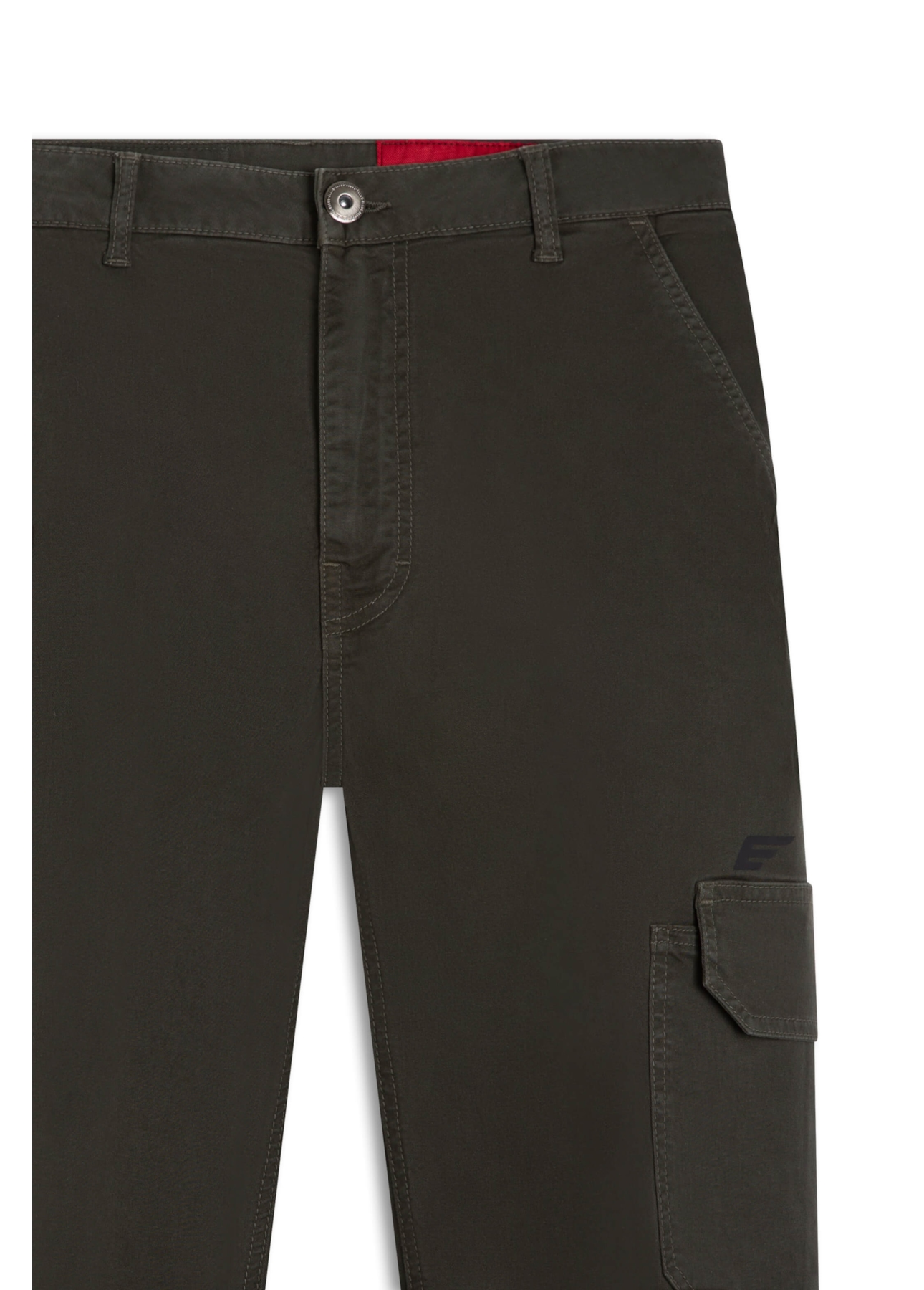 Calça Color Canvas  Cargo Verde Militar