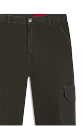 Calça Color Canvas  Cargo Verde Militar