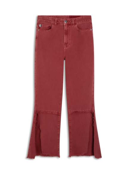 Calça Color Flare Goiaba