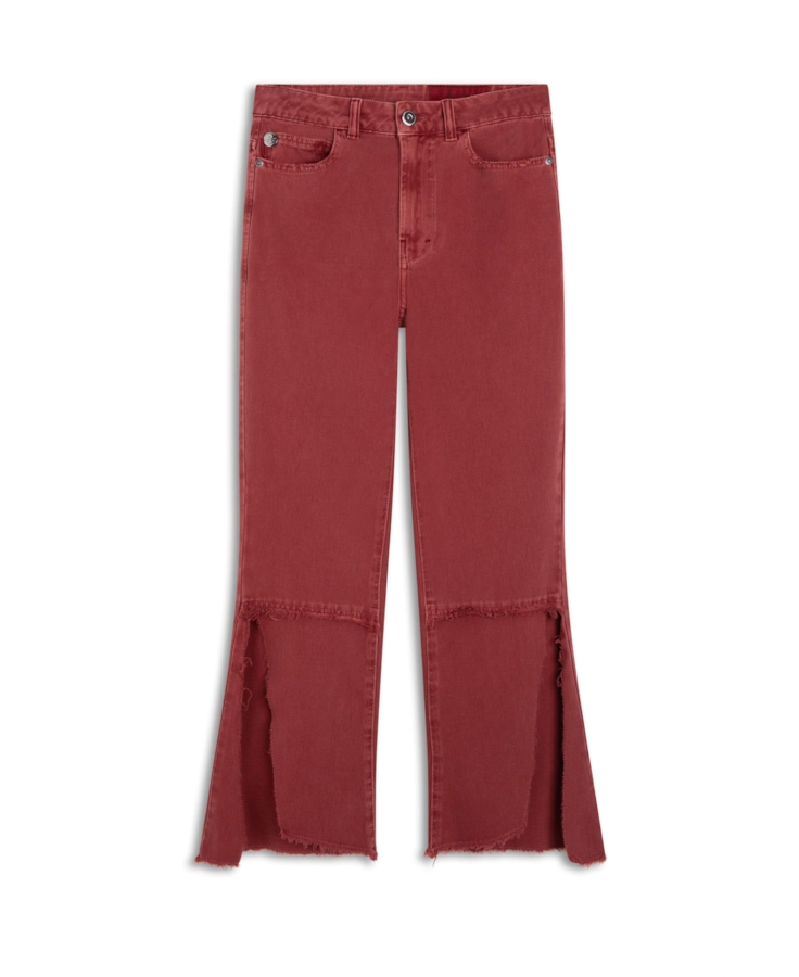 Calça Color Flare Goiaba