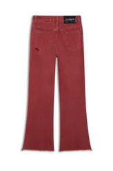 Calça Color Flare Goiaba