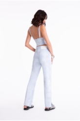 Calça Color Low Rise Tie Dye Azul Pervante