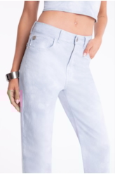 Calça Color Low Rise Tie Dye Azul Pervante