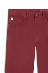 Calça Color Moldal Slim Bordeaux