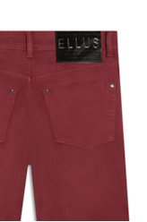 Calça Color Moldal Slim Bordeaux