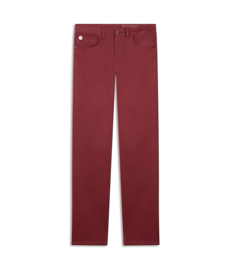 Calça Color Moldal Slim Bordeaux
