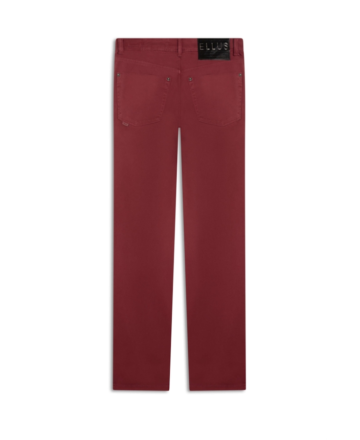 Calça Color Moldal Slim Bordeaux
