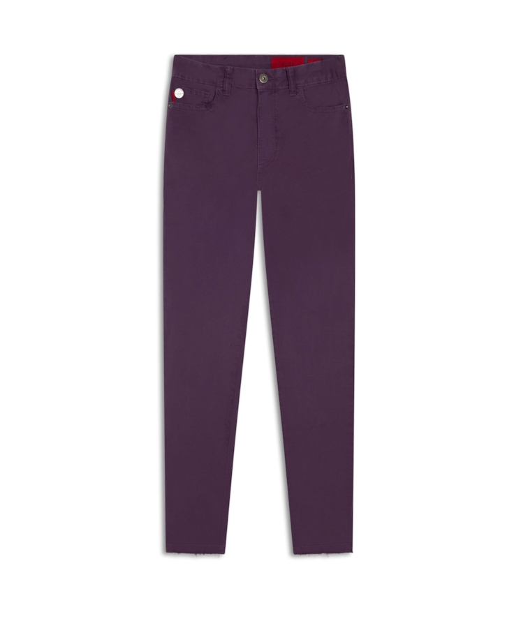 Calça Color Power Hiper Skinny Beringela