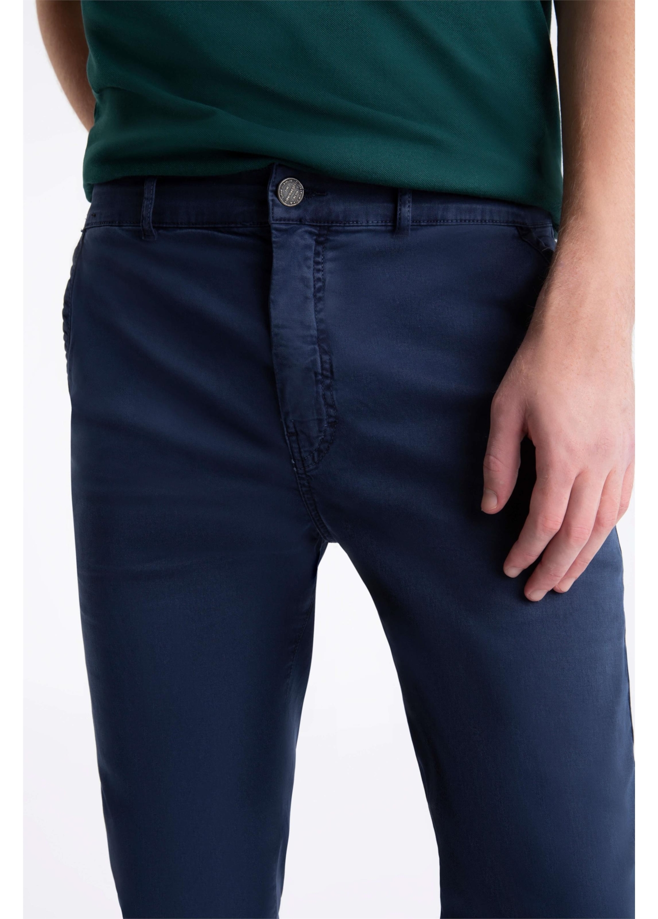 Calça Color Power St Slim Dark Navy