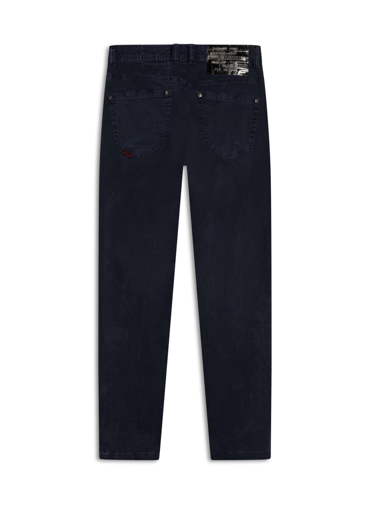 Calça Color Rihanna Marble Wash Dark Navy