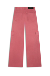 Calça Color Skate Cargo Mauve