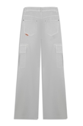 Calça Color Skate Cargo Silver