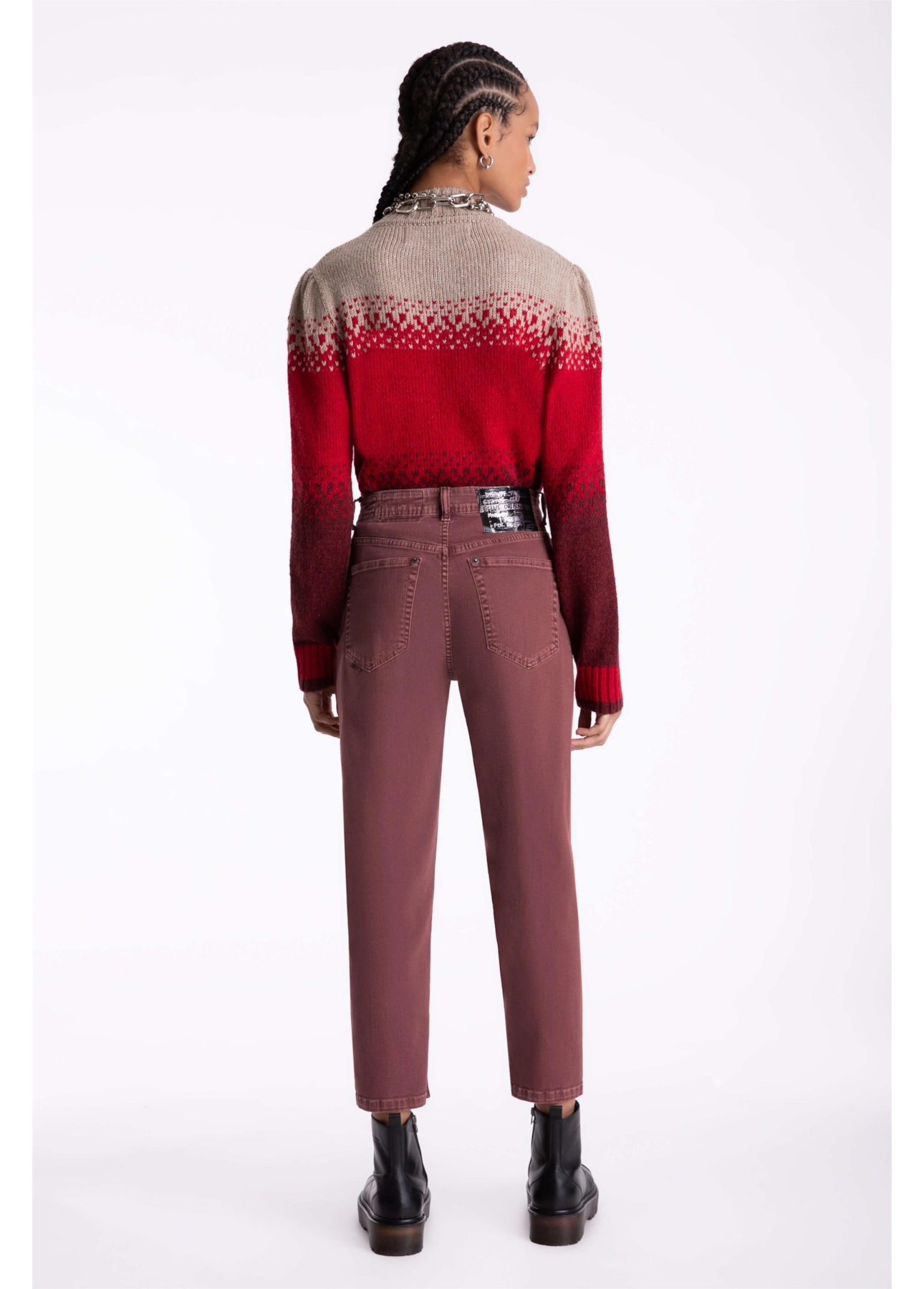 Calça Color Stretch Goiaba