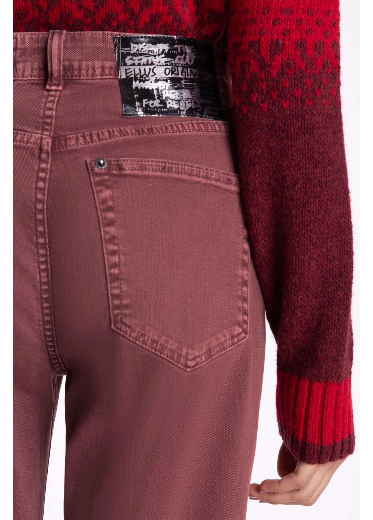 Calça Color Stretch Goiaba