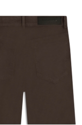 Calça Color Touch Flare Marrom Escuro