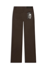 Calça Color Touch Flare Marrom Escuro