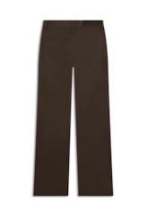 Calça Color Touch Flare Marrom Escuro