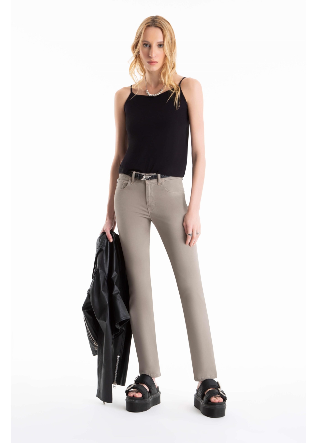 Calca Color Touch Slim Hemp