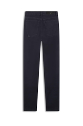 Calça Color Touch Straight Dark Navy