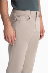Calça Color Touch Straight Husk
