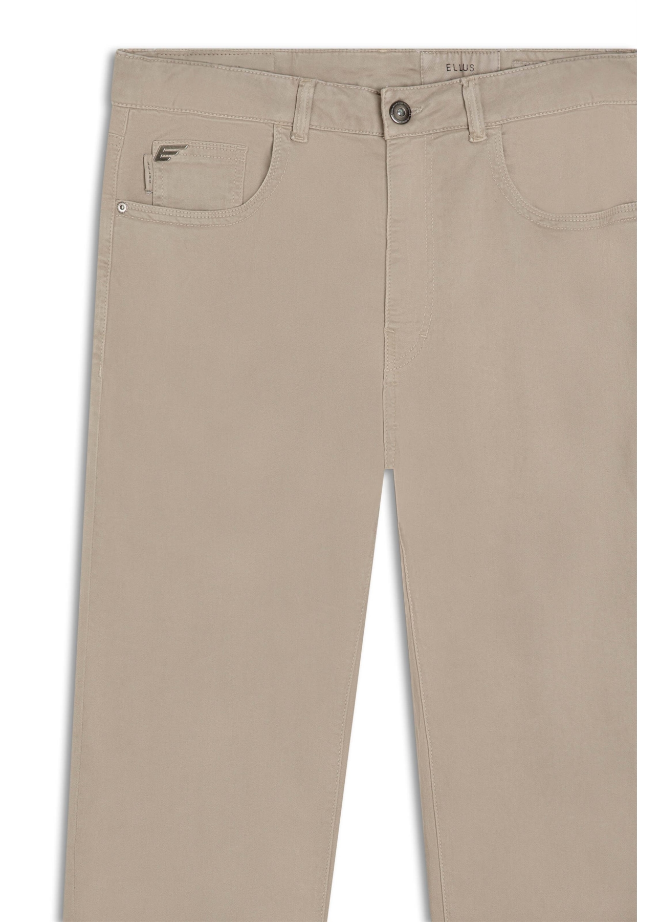 Calça Color Touch Straight Husk