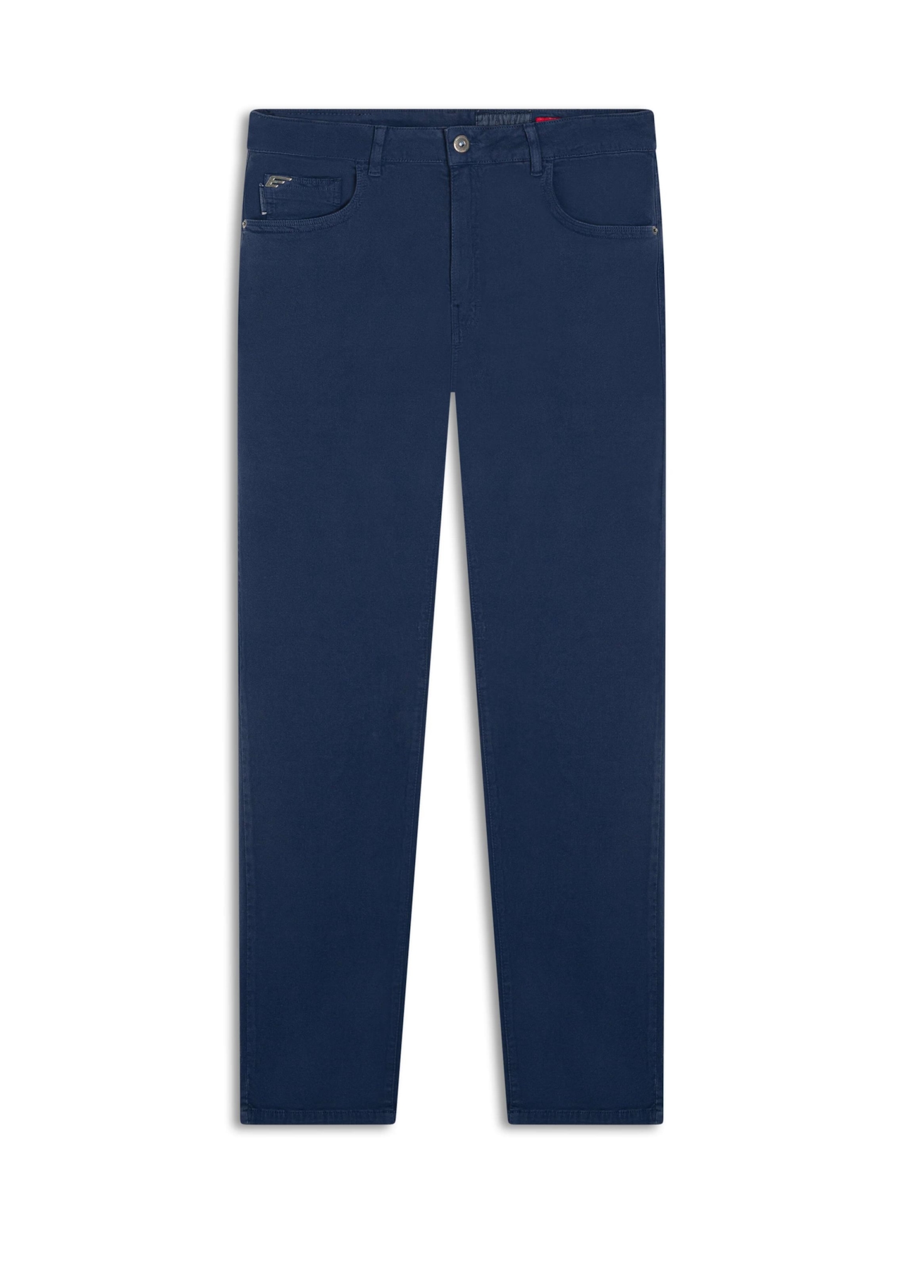 Calça Color Touch Straight Marinho