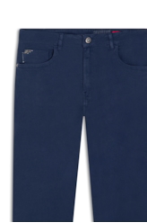 Calça Color Touch Straight Marinho