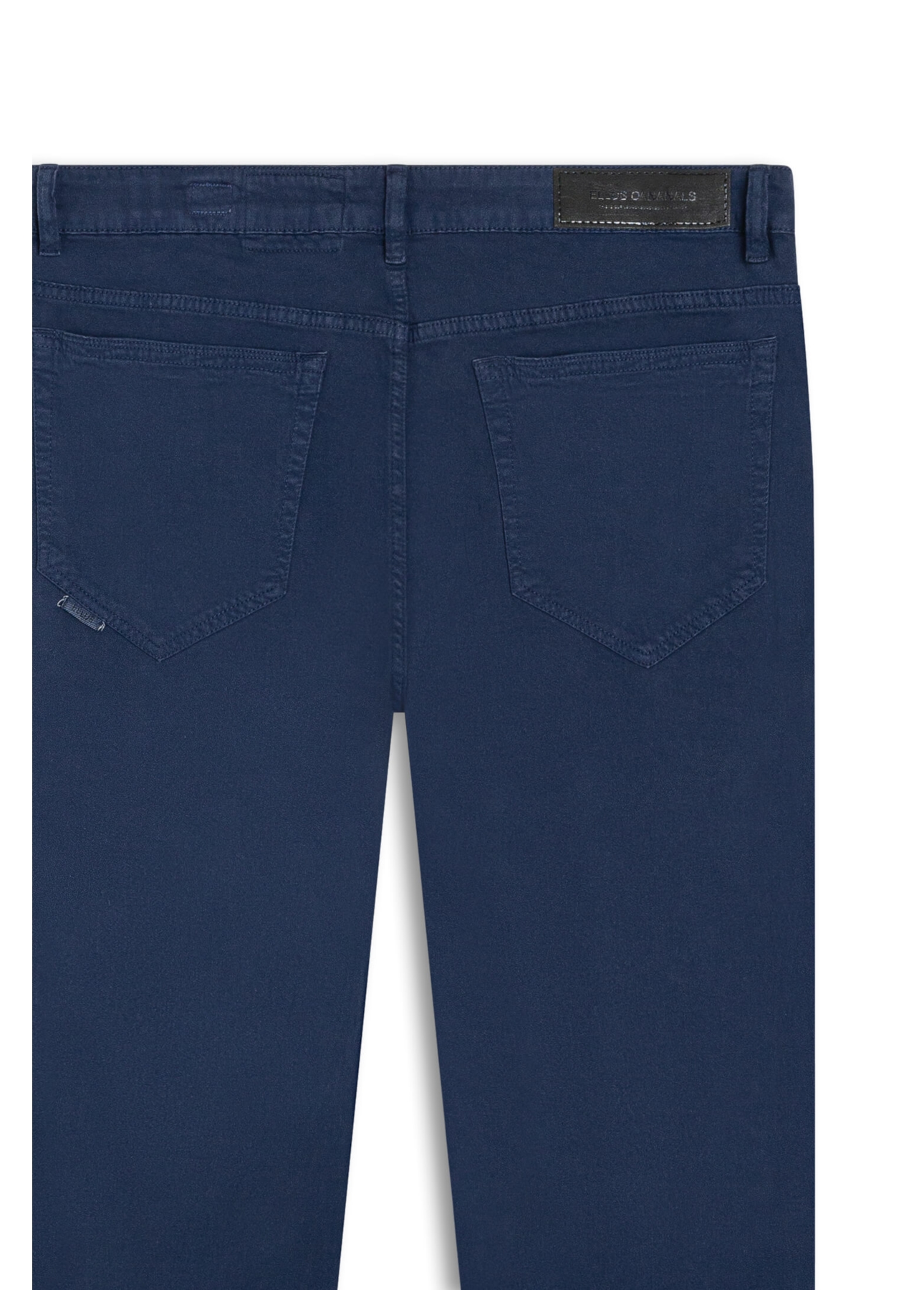 Calça Color Touch Straight Marinho