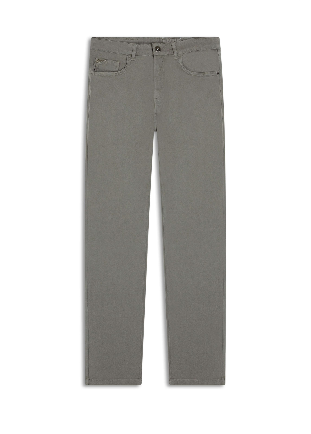 Calça Color Touch Straight Verde Army