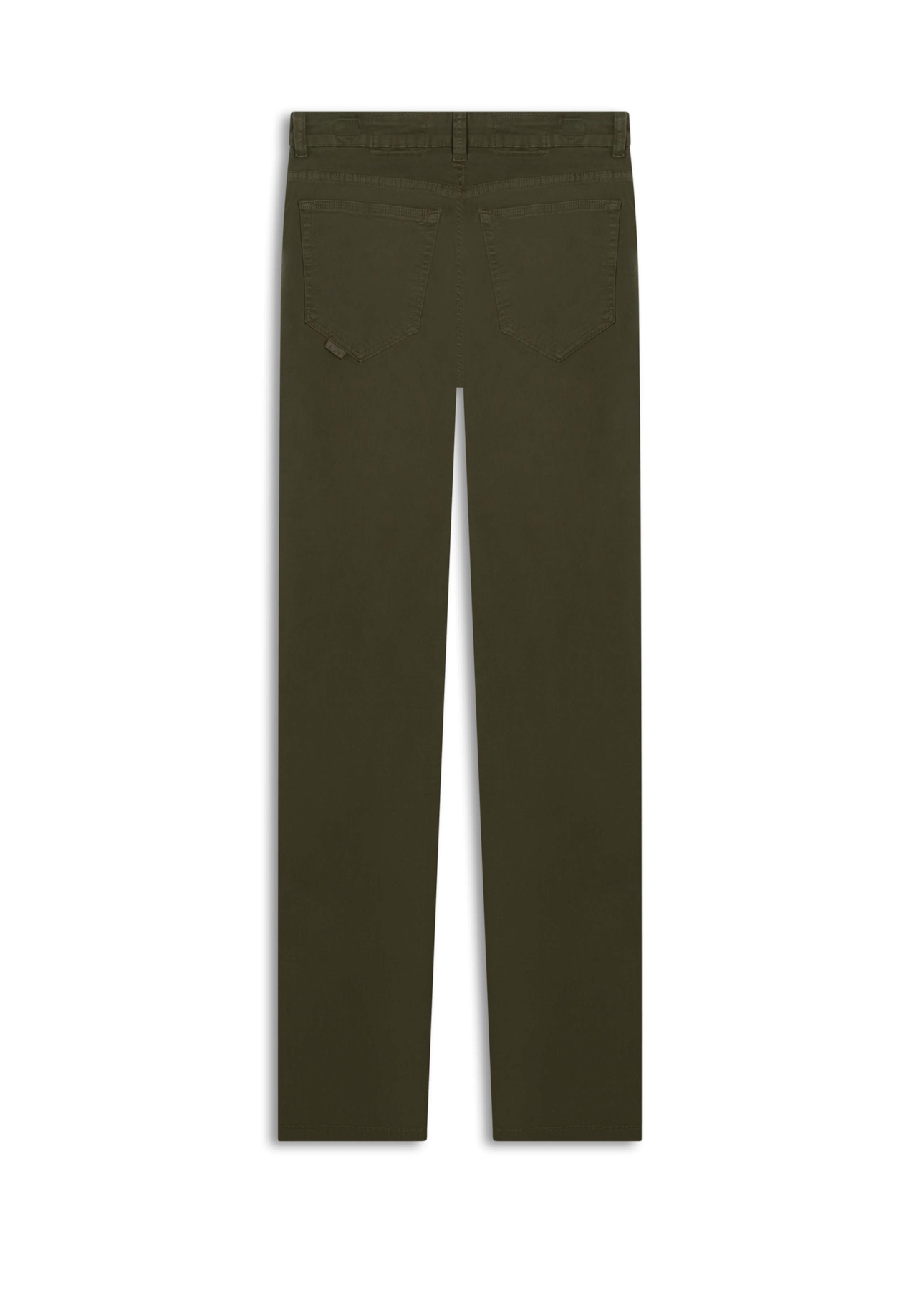 Calça Color Touch Straight Verde Militar