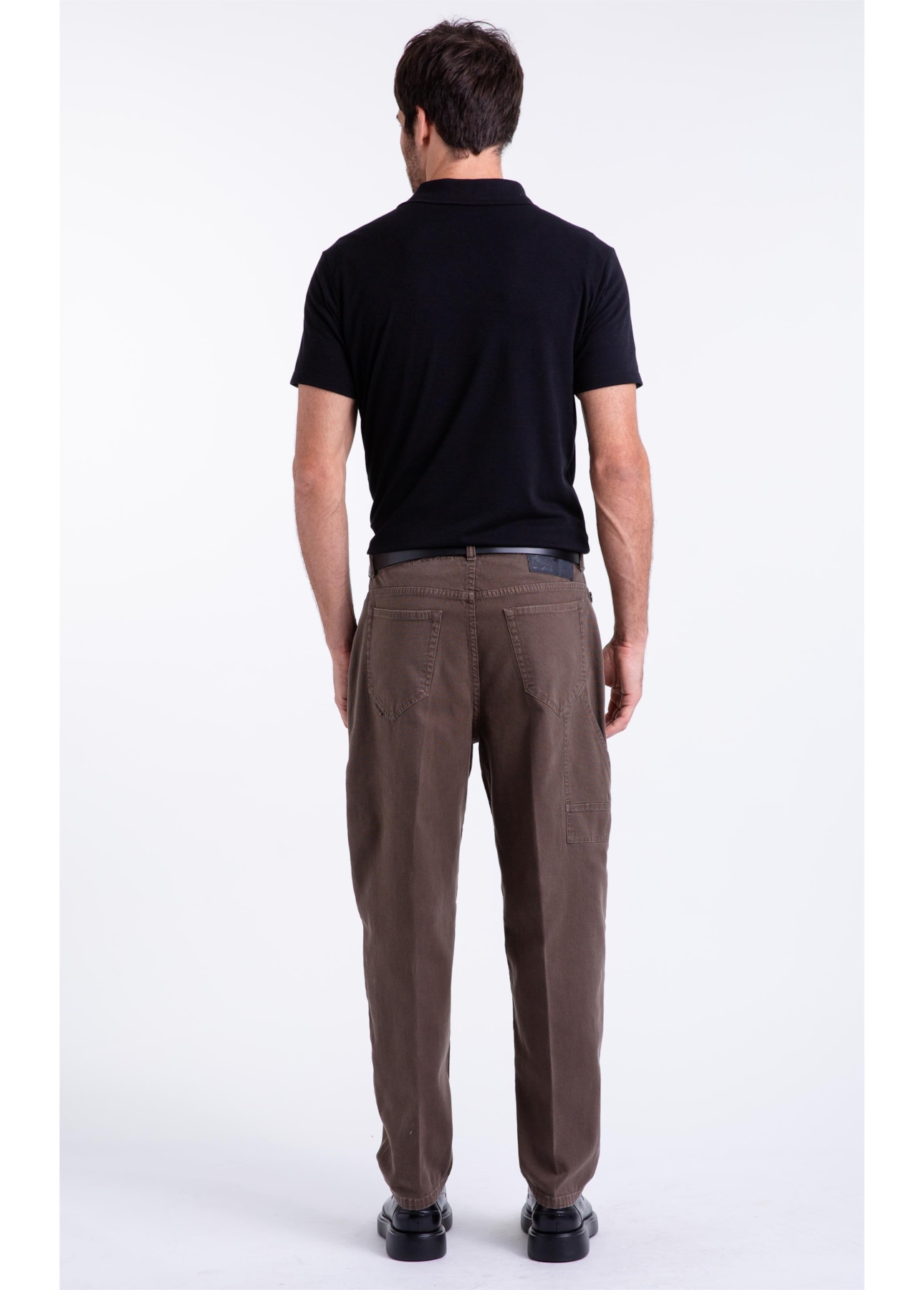 Calça Color Trapezio Worker Tabaco