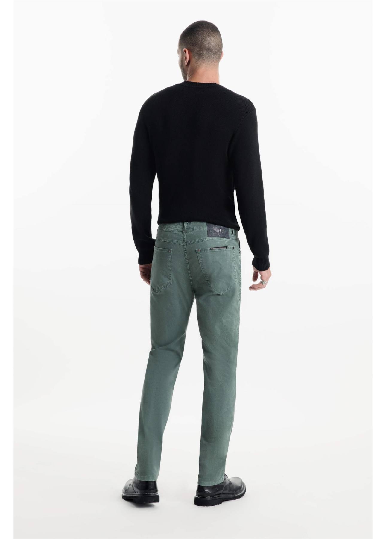 Calça Color Twil Power Slim Grama