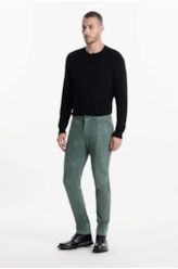 Calça Color Twil Power Slim Grama