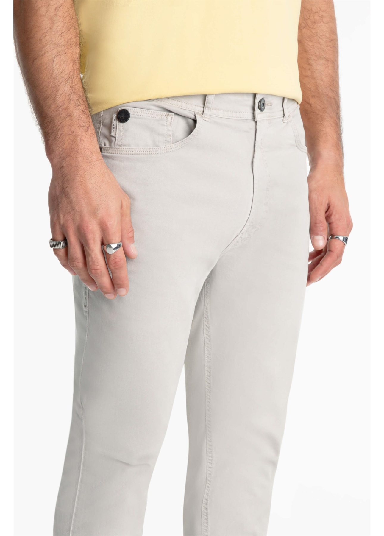 Calça Color Twil Power Slim Mouse