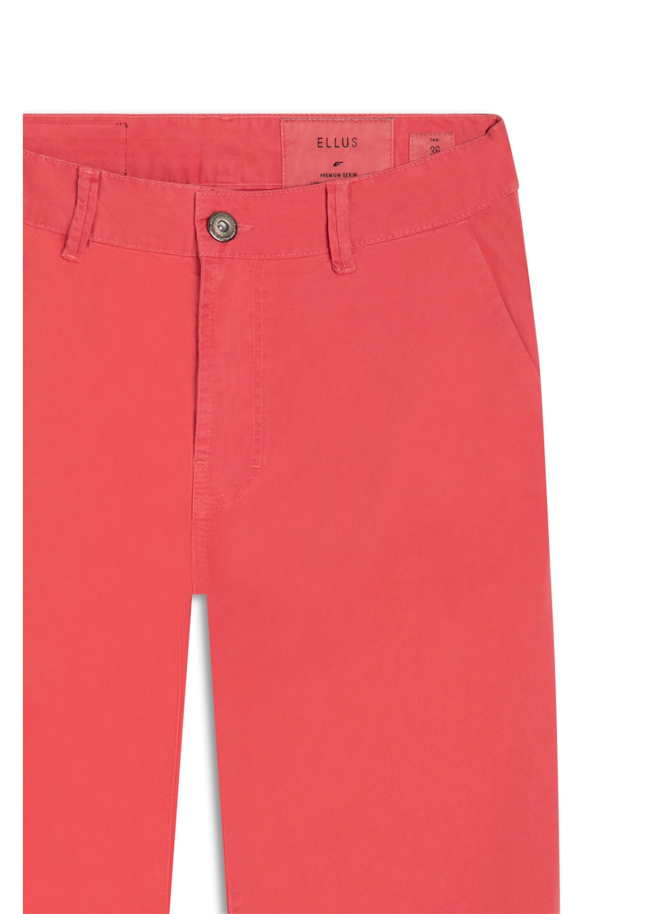 Calça Color Twill Carrot Melancia